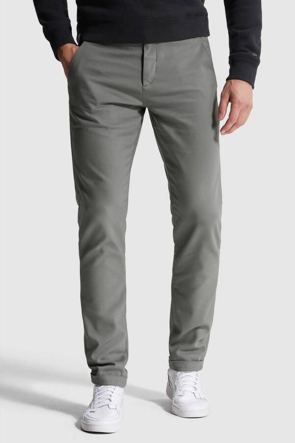 CAST IRON Heren Broeken Riser Chino Slim Grijs - Foto 5