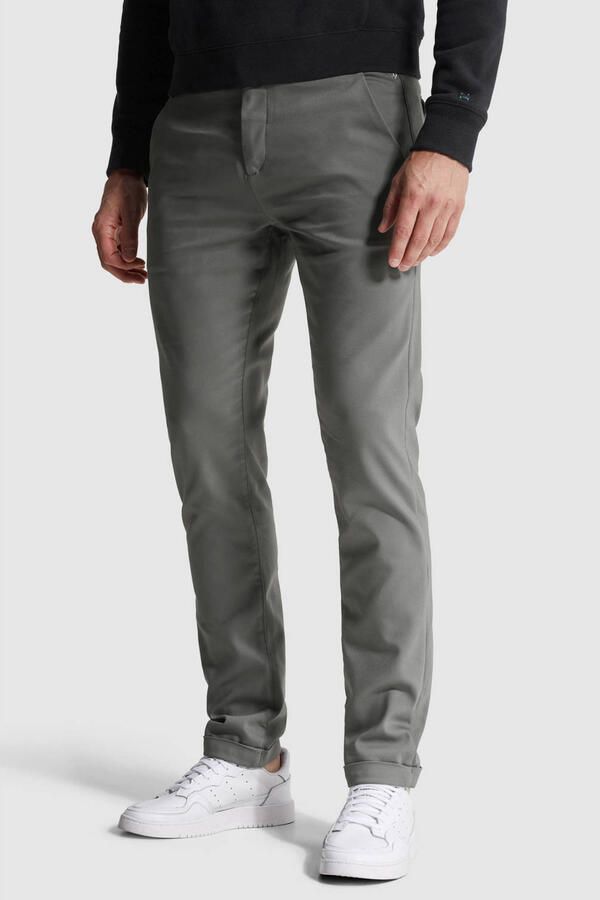 CAST IRON Heren Broeken Riser Chino Slim Grijs - Foto 7