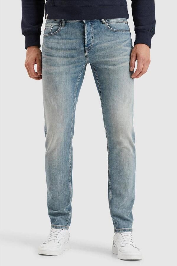 CAST IRON Heren Jeans Shiftback Tapered Desert Sand Finish Blauw - Foto 6