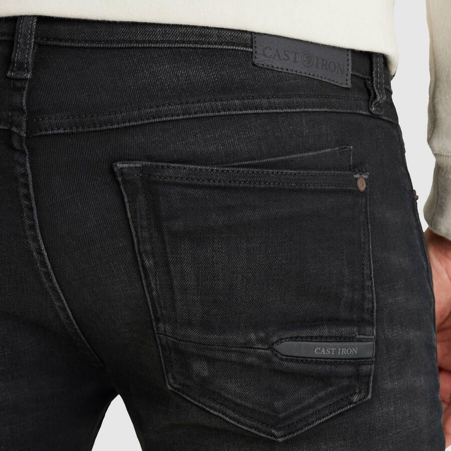 Cast Iron SHIFTBACK tapered regular fit jeans night coal black - Foto 6