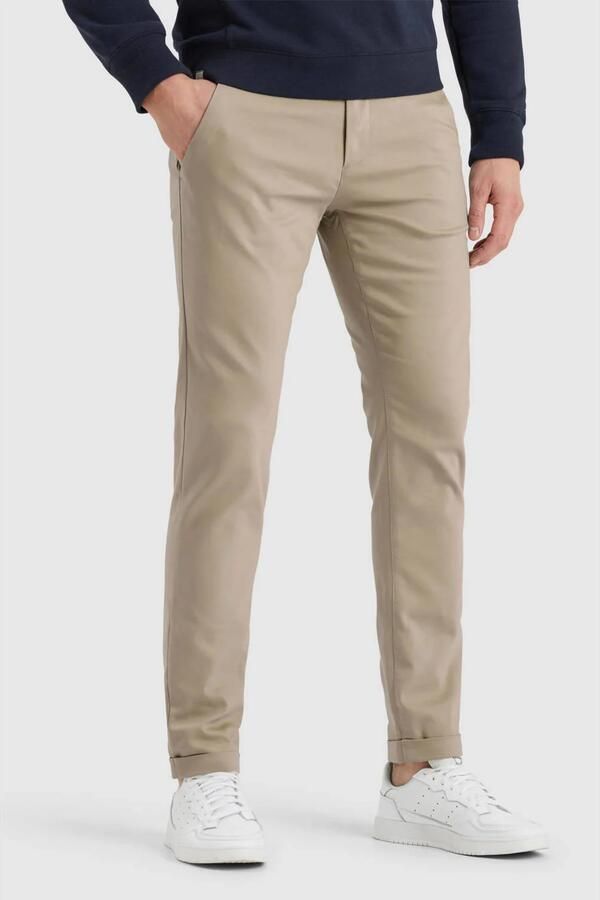 CAST IRON Heren Broeken Riser Chino Stretch Beige - Foto 7