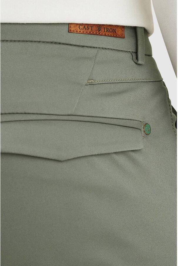 CAST IRON Heren Broeken Riser Chino Stretch Groen - Foto 6