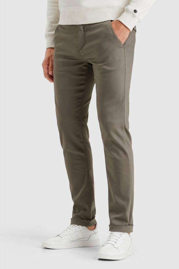 CAST IRON Heren Broeken Riser Chino Lichtgrijs - Foto 5