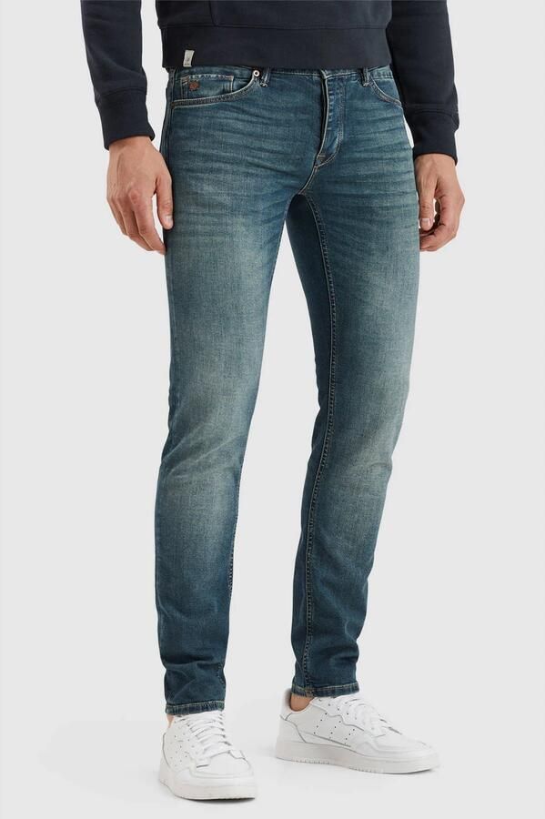 CAST IRON Heren Jeans Riser Slim Worn-in Blue Denim Blauw - Foto 6