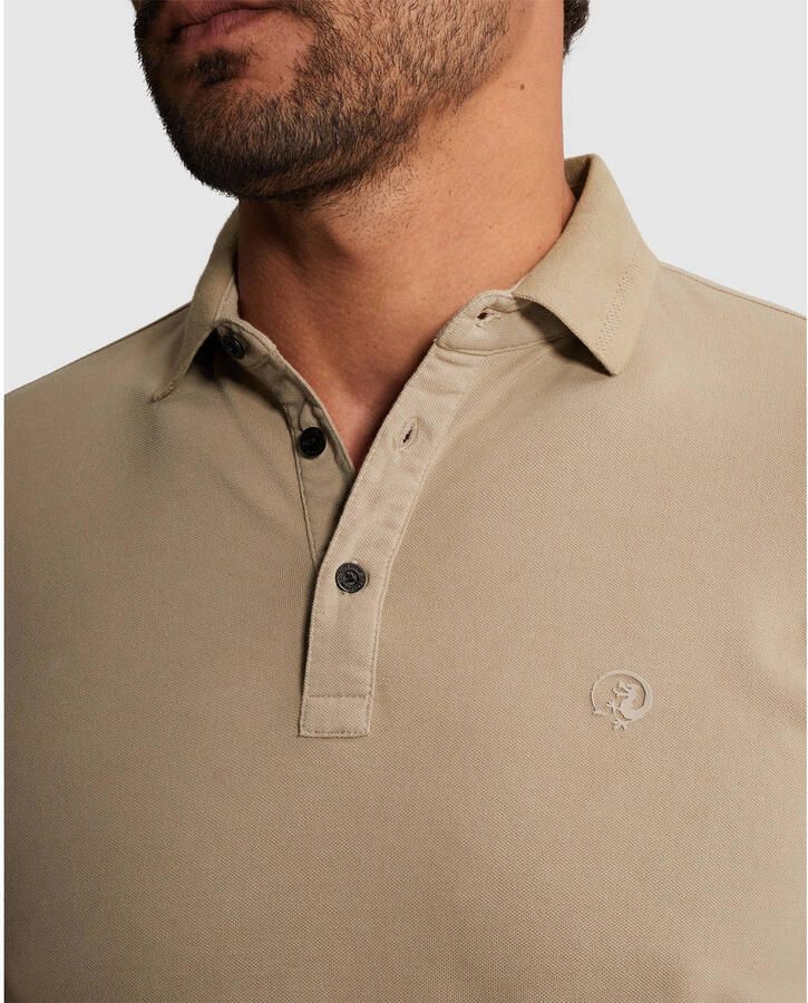 Cast Iron slim polo beige - Foto 2