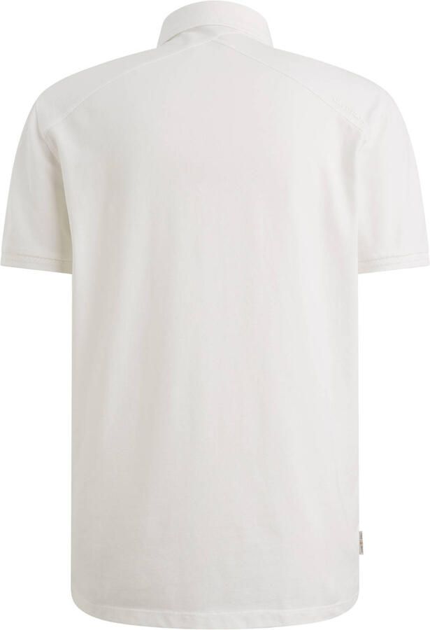 CAST IRON Heren Polo's & T-shirts Slim Fit Fine Pique Essential Wit - Foto 6