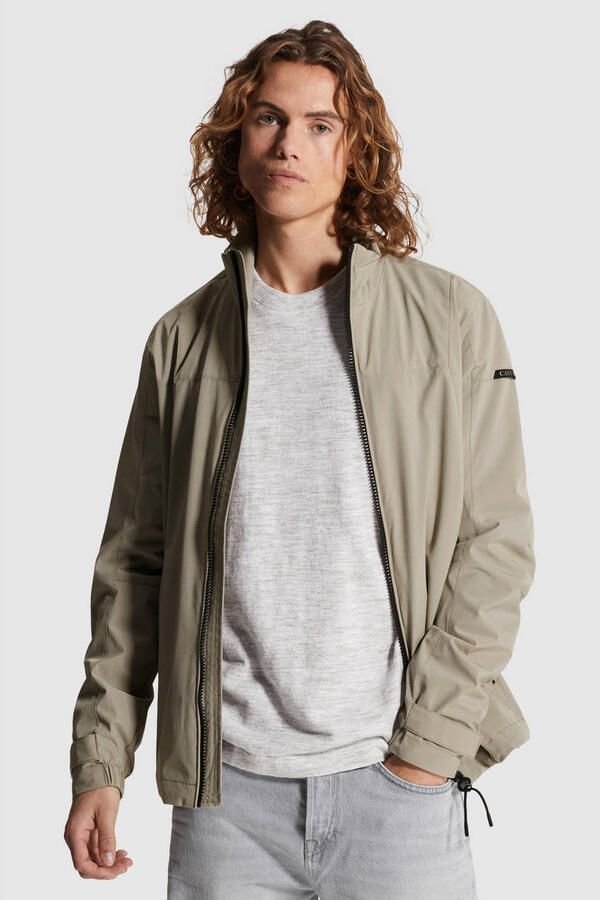 CAST IRON Heren Jassen High Collar Softshell Zand - Foto 5