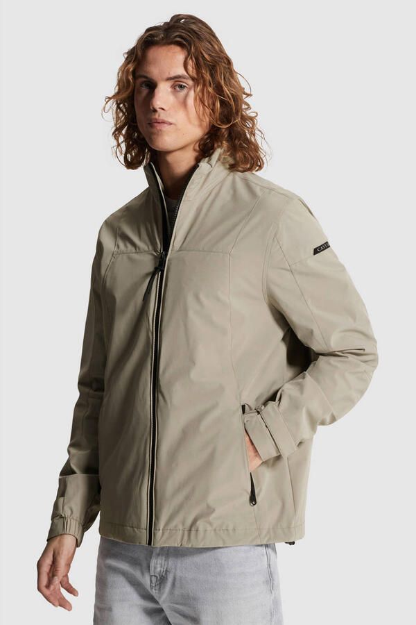 CAST IRON Heren Jassen High Collar Softshell Zand - Foto 6
