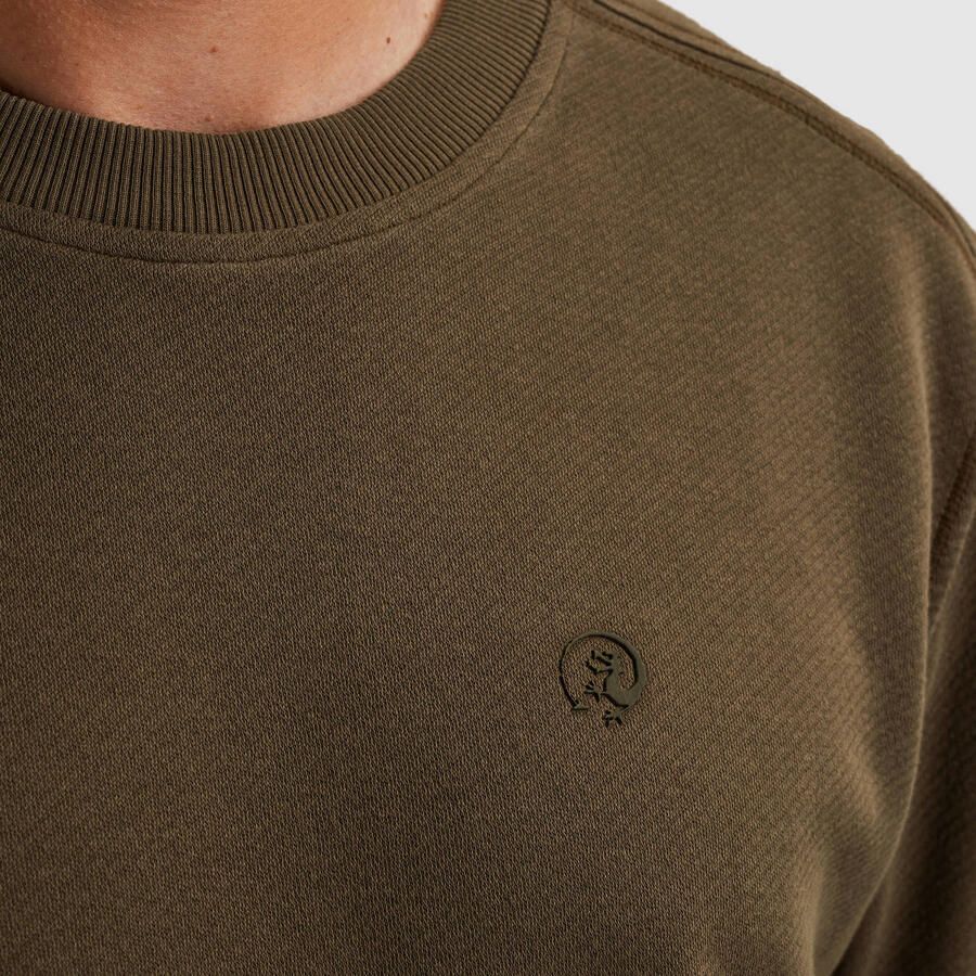 CAST IRON Heren Truien & Vesten Regular Fit Twill Bruin - Foto 5