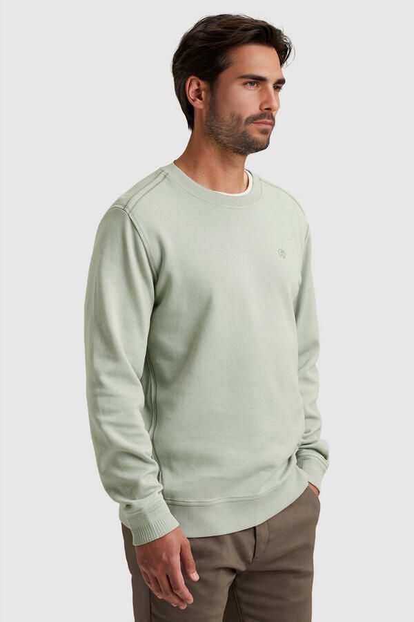 CAST IRON Heren Truien & Vesten Regular Fit Twill Lichtgrijs - Foto 5