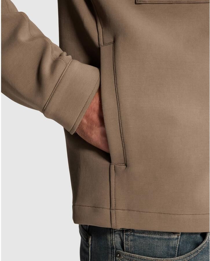 Cast Iron Blazer Overshirt Interlock Walnut - Foto 2
