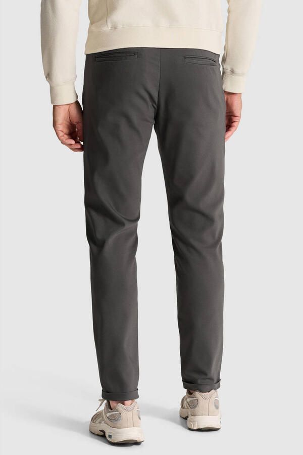 CAST IRON Heren Broeken Cylas Tapered Chino Megda Power Donkergrijs - Foto 6