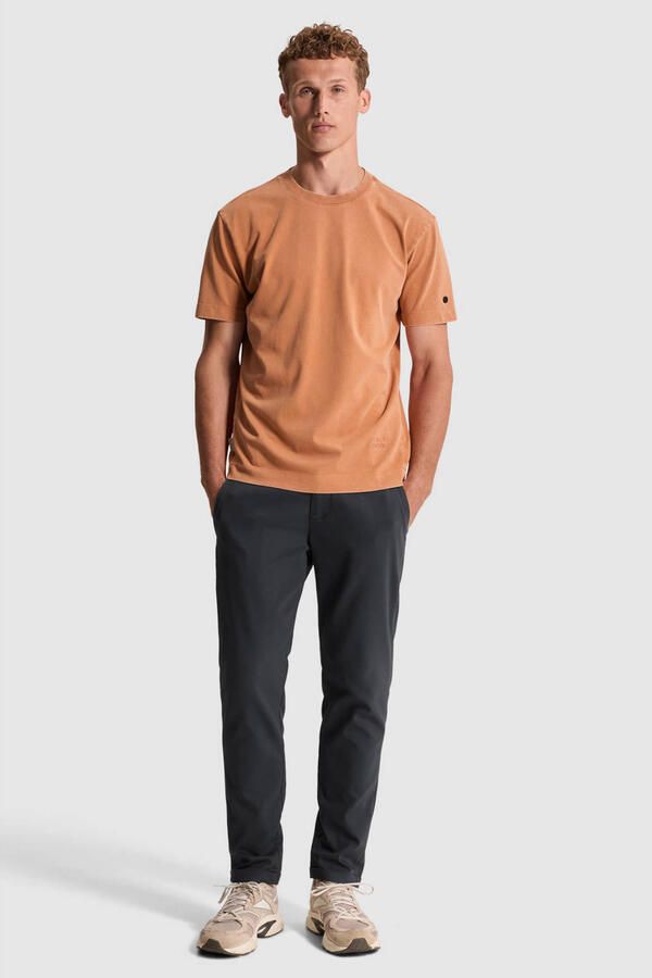 CAST IRON Heren Broeken Cylas Tapered Chino Megda Power Donkerblauw - Foto 7