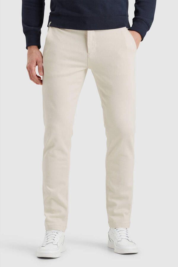 Cast Iron tapered chino ecru