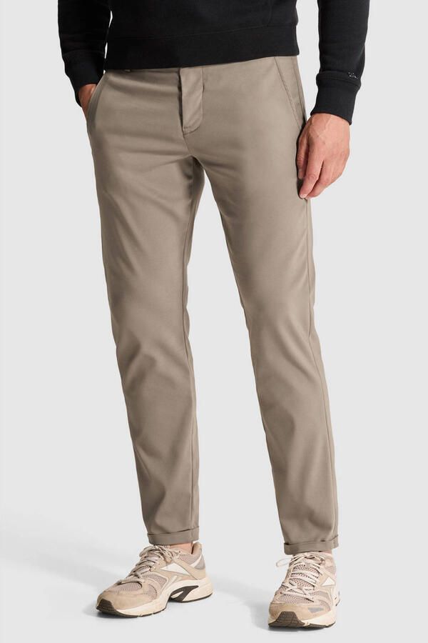 CAST IRON Heren Broeken Cylas Tapered Chino Megda Power Zand - Foto 5