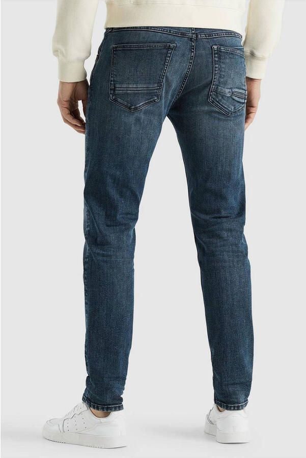 Cast Iron tapered fit jeans Shiftback strong blue overdye - Foto 3