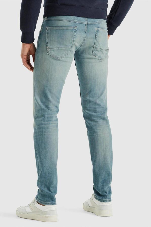 CAST IRON Heren Jeans Shiftback Tapered Faded Green Tone Blauw - Foto 7