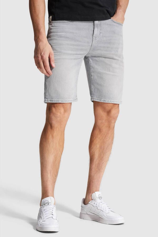 CAST IRON Heren Jeans Valver Regular Shorts Lichtgrijs - Foto 5