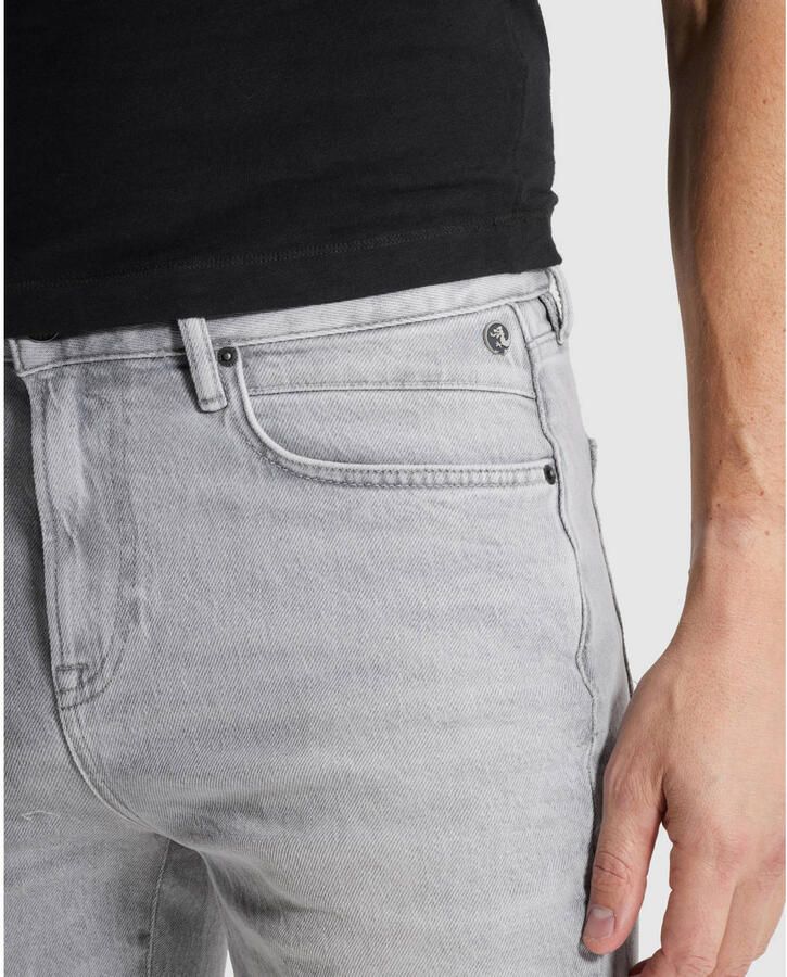 CAST IRON Heren Jeans Valver Regular Shorts Lichtgrijs - Foto 7