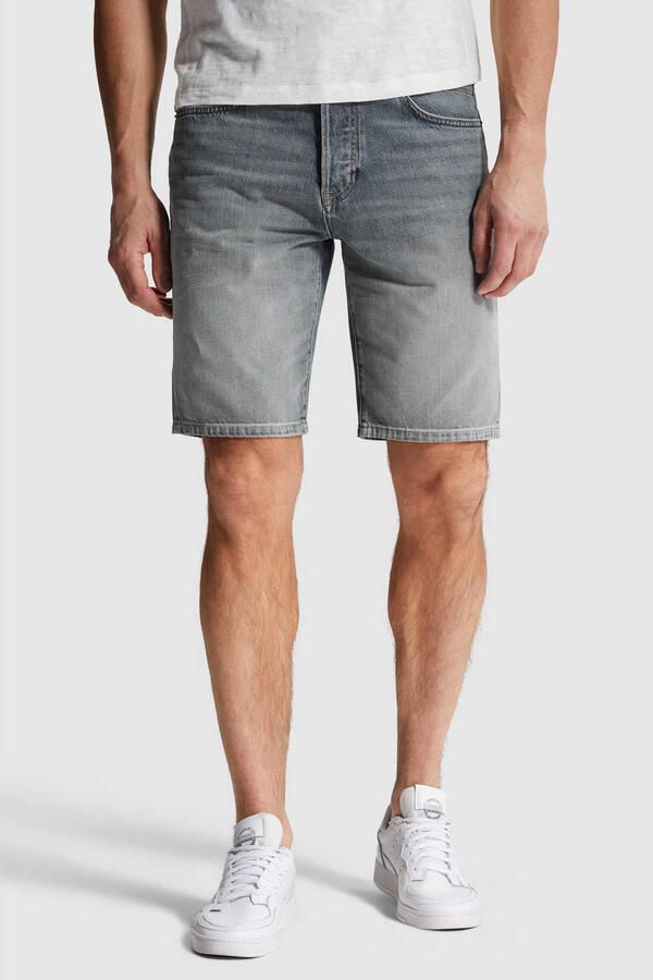 CAST IRON Heren Jeans Valver Regular Shorts Grijs - Foto 5