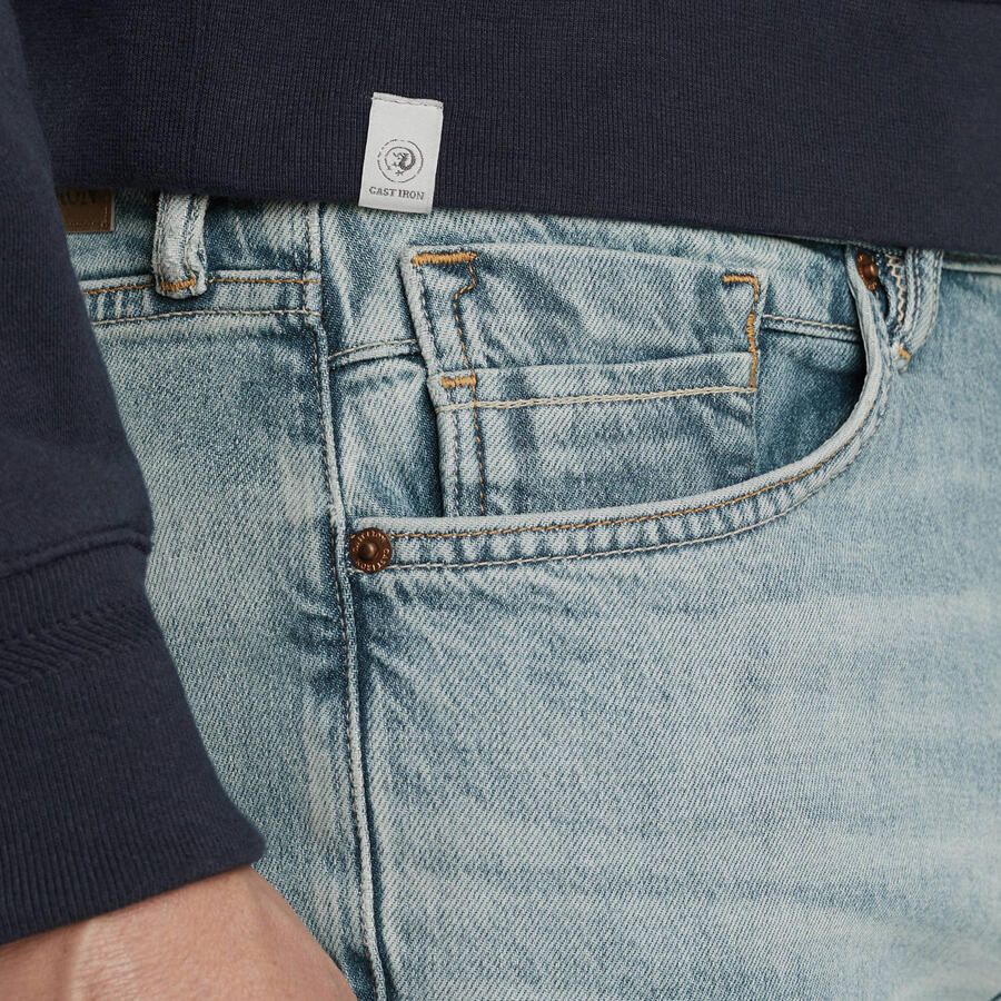 Cast Iron VALVER regular fit jeans tonal prussian indigo - Foto 6