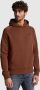 Cast Iron Hooded regular fit cotton blend cappuccino Bruin Heren - Thumbnail 1