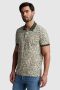 Cast Iron regular fit polo met all over print kambaba - Thumbnail 1