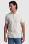 CAST IRON Heren Polo's & T-shirts Short Sleeve Polo Organic Cotton Pique Essential Wit - Thumbnail 2