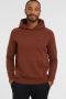 Cast Iron Hooded regular fit cotton blend cappuccino Bruin Heren - Thumbnail 4