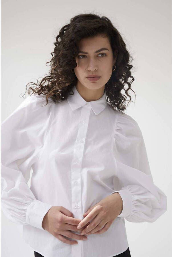 Catwalk Junkie blouse Elza van biologisch katoen wit