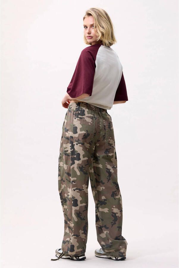 Catwalk Junkie barrel camouflage broek groen - Foto 2