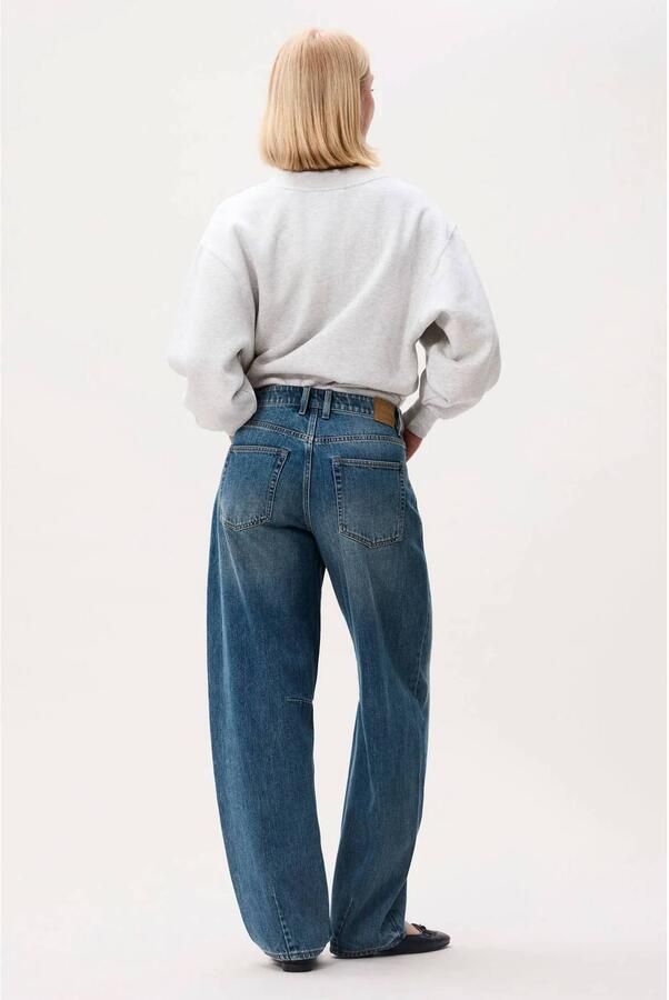CATWALK JUNKIE Dames Jeans Bold Barrel Fit Jeans (noos) Blauw - Foto 7