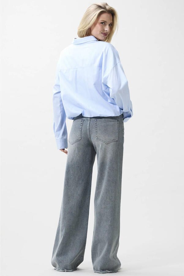 CATWALK JUNKIE Dames Blouses Tuck In Blouse Blauw - Foto 6