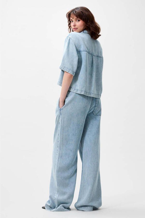Catwalk Junkie blouse light blue denim - Foto 3