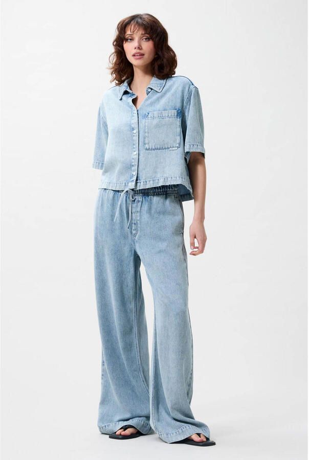 Catwalk Junkie blouse light blue denim - Foto 2