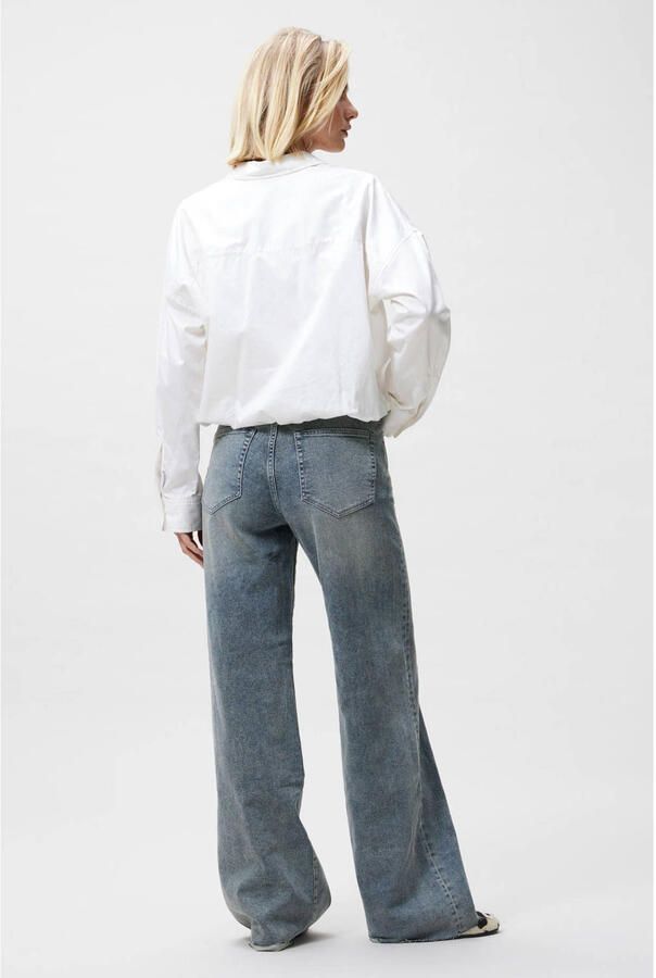 CATWALK JUNKIE Dames Blouses Tuck In Blouse Wit - Foto 6