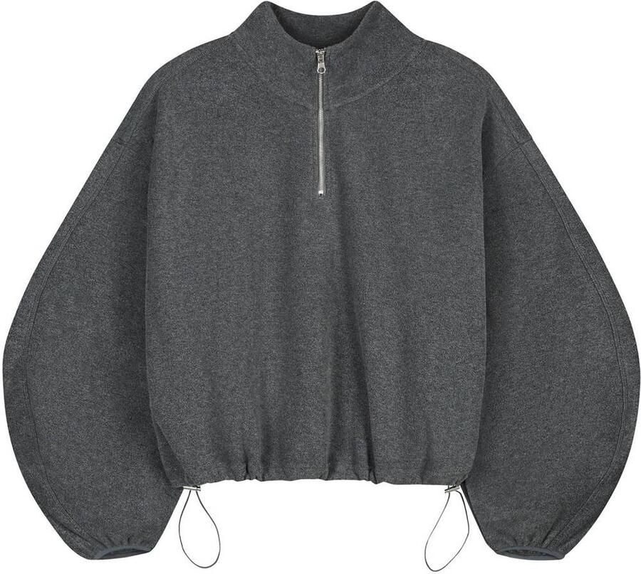Catwalk Junkie cropped trui grijs - Foto 2
