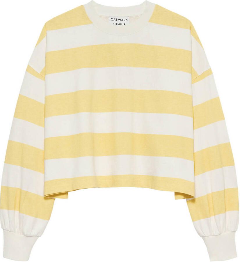 CATWALK JUNKIE Dames Truien & Vesten Oversized Striped Long Sleeve Multi - Foto 6