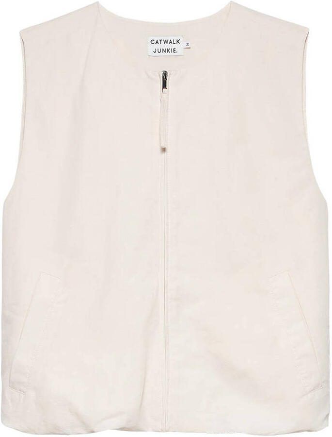 Catwalk Junkie gilet ecru