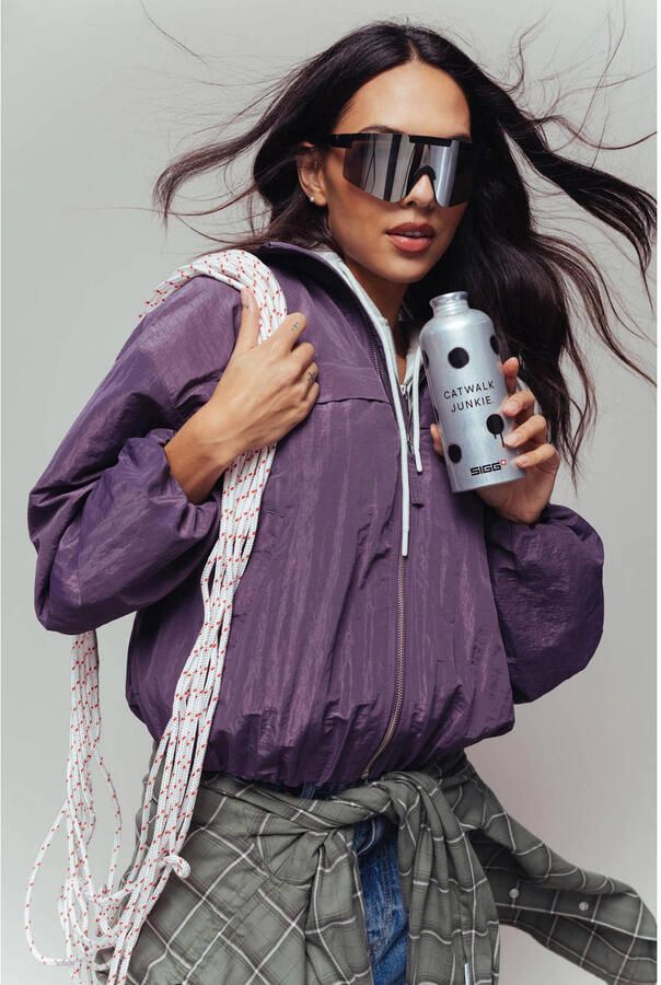 CATWALK JUNKIE Dames Jassen Windbreaker Jacket Paars - Foto 7