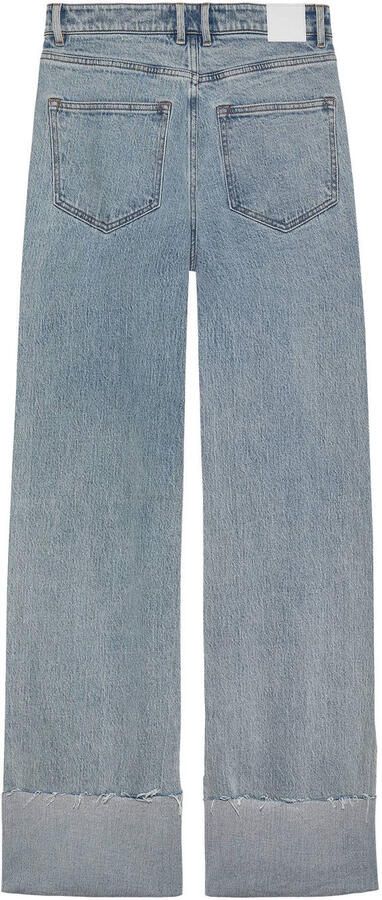 CATWALK JUNKIE Dames Jeans Loose Fit Jeans With Fold Lichtblauw - Foto 6