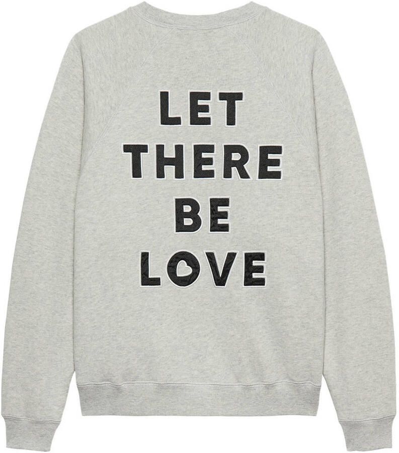 CATWALK JUNKIE Dames Truien & Vesten Graphic Sweater Lichtgrijs - Foto 6