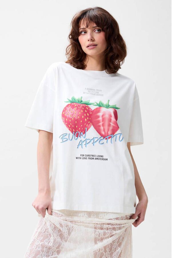 Catwalk Junkie T-shirt ecru