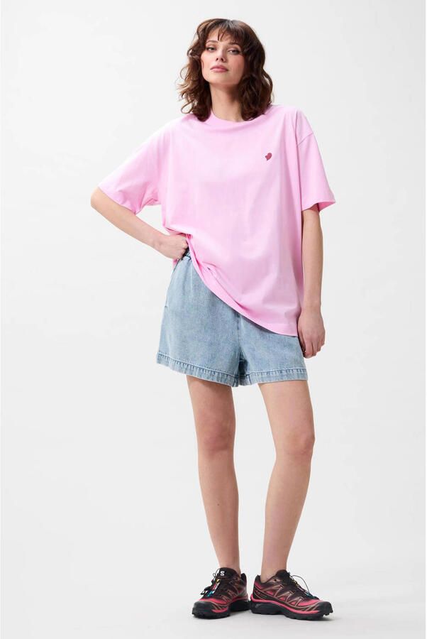 Catwalk Junkie T-shirt lichtroze