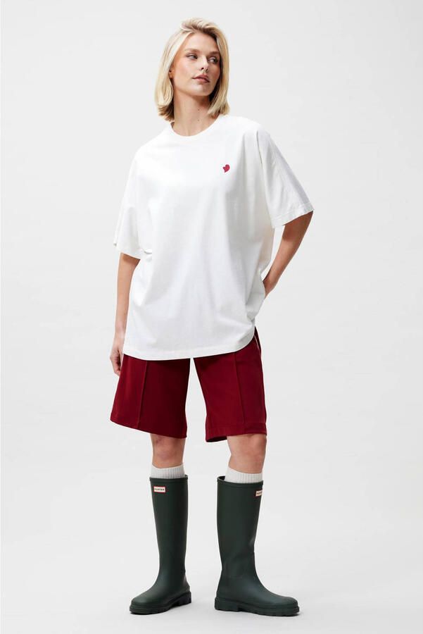 CATWALK JUNKIE Dames Tops & T-shirts Oversized Graphic Tshirt Ecru - Foto 5