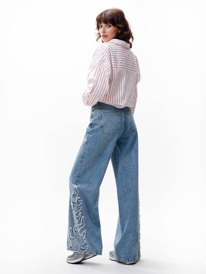 Catwalk Junkie wide leg jeans light blue denim - Foto 2