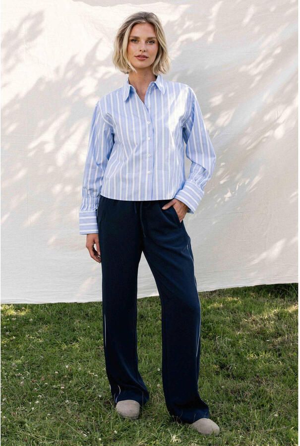 CATWALK JUNKIE Dames Broeken Tracksuit Trousers With Piping Donkerblauw - Foto 5
