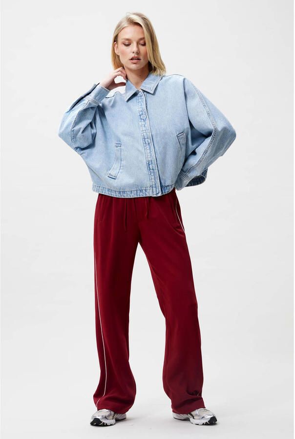 CATWALK JUNKIE Dames Broeken Tracksuit Trousers With Piping Rood - Foto 5