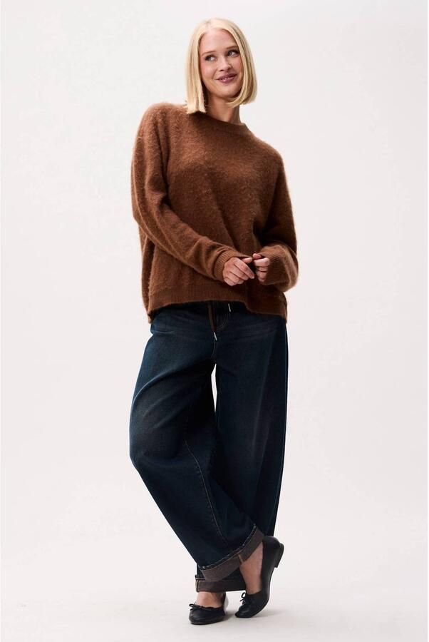 Catwalk Junkie wollen gebreide trui camel - Foto 2