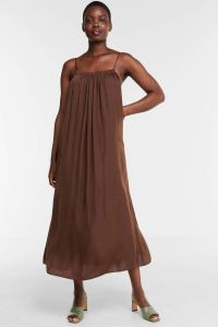 Catwalk Junkie maxi jurk van gerecycled polyester bruin